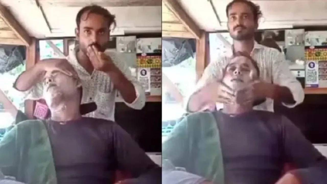 Uttarpradesh : ఉమ్ముతో కస్టమర్ కు మసాజ్ చేసిన యూసుఫ్ ఫై బుల్డోజర్ యాక్షన్