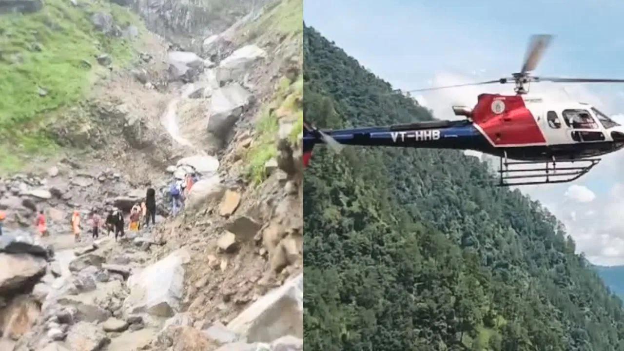 Uttarakhand : కేదార్ నాథ్ లో క్లౌడ్ బరస్ట్.. దారిలో చిక్కుకున్న 48మంది భక్తులు