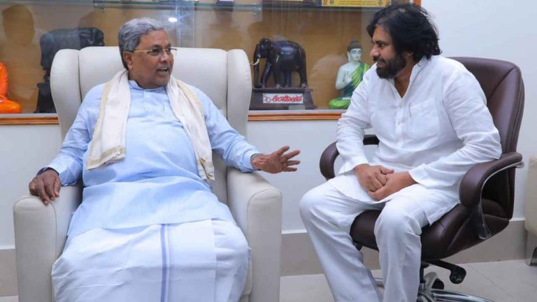 Pawan Kalyan: కర్ణాటకలో పవన్‌ పర్యటన.. సీఎం సిద్ధరామయ్య, అటవీ శాఖ మంత్రితో చర్చలు