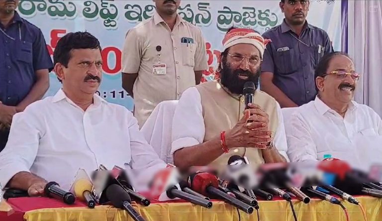 Seetharama Project: సీతారామ ప్రాజెక్ట్ ట్రయల్ రన్ ప్రారంభించిన మంత్రులు..