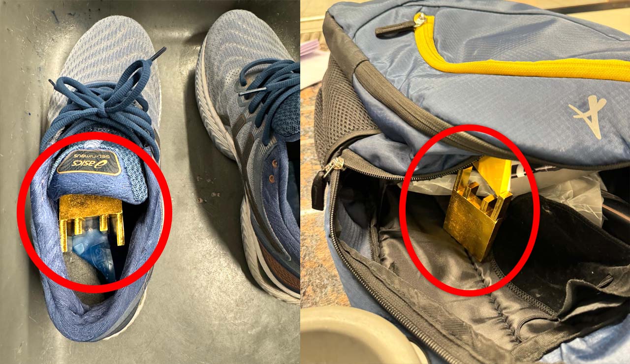 Shamshabad Airport: వాట్ ఏ ఐడియా సార్ జీ.. బూట్ లో కోటి విలువైన విదేశీ బంగారం..