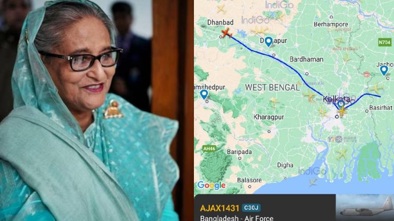 Sheikh Hasina: షేక్ హసీనా విమానం ఇండియాలోకి ప్రవేశిస్తున్నప్పుడు ఏం జరిగింది..?