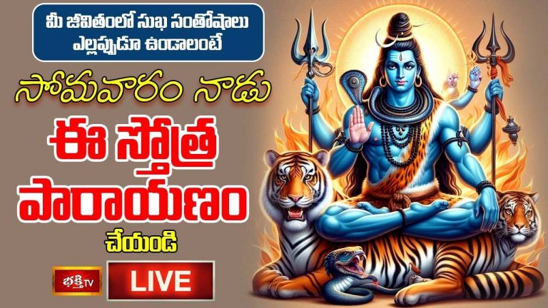 Shiva Parayanam: సంతోషాలు ఎల్లప్పుడూ ఉండాలంటే ఈ స్తోత్ర పారాయణం చేయండి