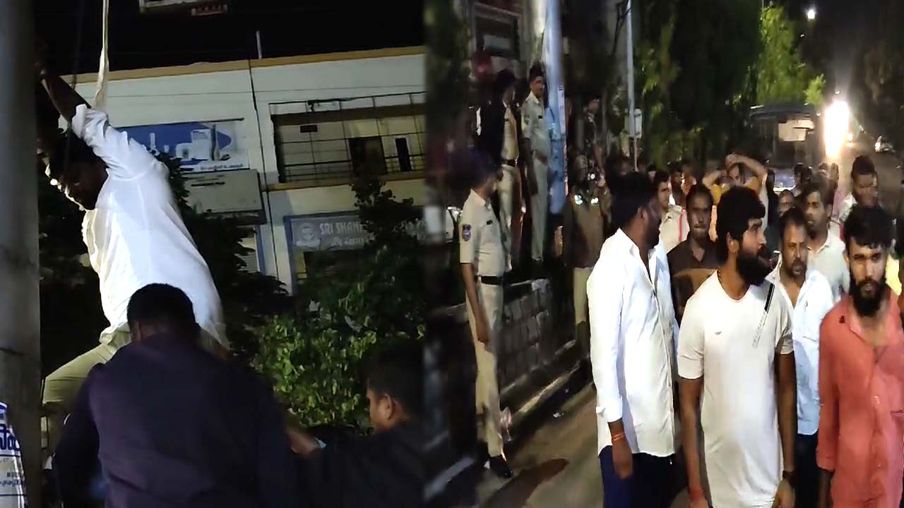 Harish Rao Flexi: సిద్దిపేటలో అర్ధరాత్రి టెన్షన్ వాతావరణం..