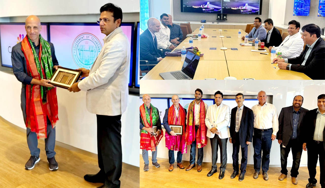 Minister Sridhar Babu: తెలంగాణకు పెట్టుబడులే లక్ష్యం.. కామ్‌కాస్ట్‌ కంపెనీతో మంత్రి శ్రీధర్‌బాబు చర్చలు..