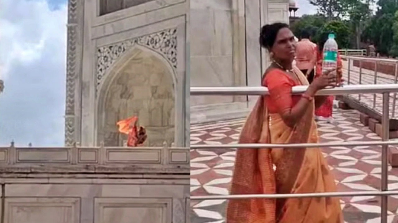 Taj Mahal: మరోసారి భద్రత విఫలం.. తాజ్ మహల్⁬లోకి గంగాజలంతో వచ్చిన మహిళ
