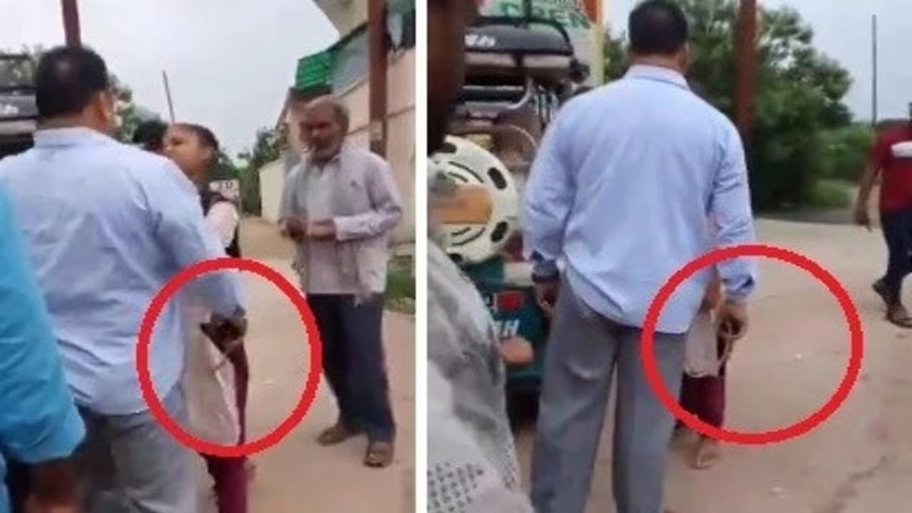 Inspector vs Women: మహిళను చెంపదెబ్బ కొట్టిన ఇన్⁭స్పెక్టర్.. గన్ చూపిస్తూ మరీ..!