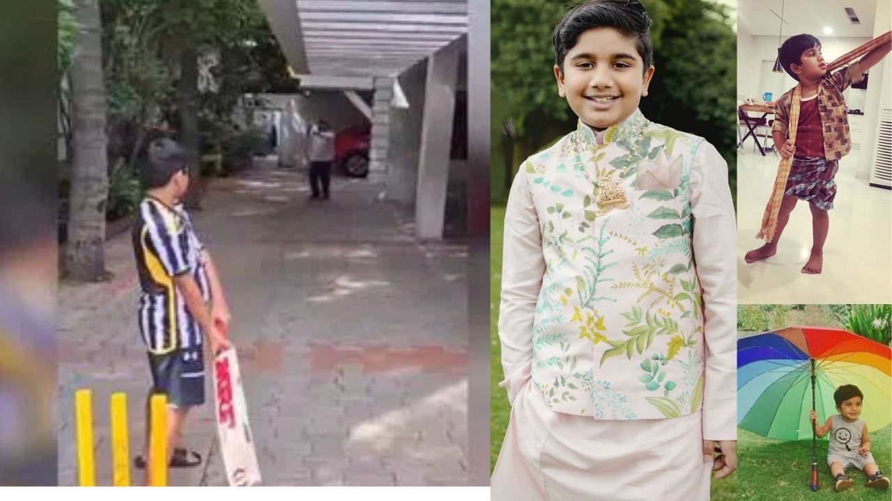 Allu: తాతా – మనువడి అల్లరి.. సోషల్ మీడియాలో వీడియో వైరల్..