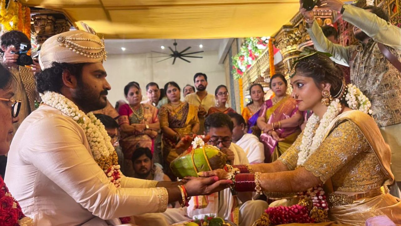 Kiran Abbavaram: మూడు ముళ్ళ బంధంతో ఒక్కటైన రాజావారు రాణిగారు.