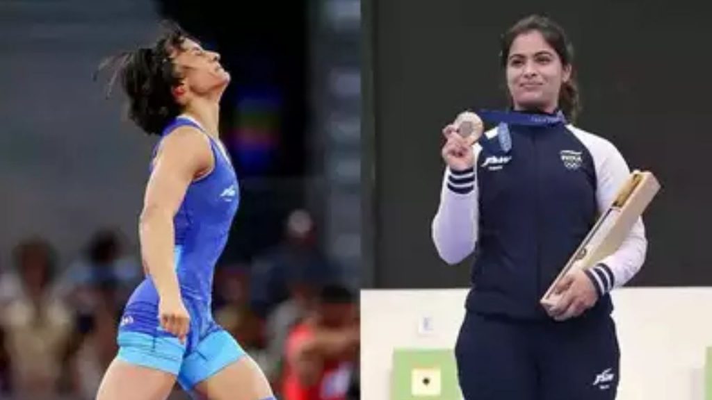 Vinesh Phogat Manu Bhaker