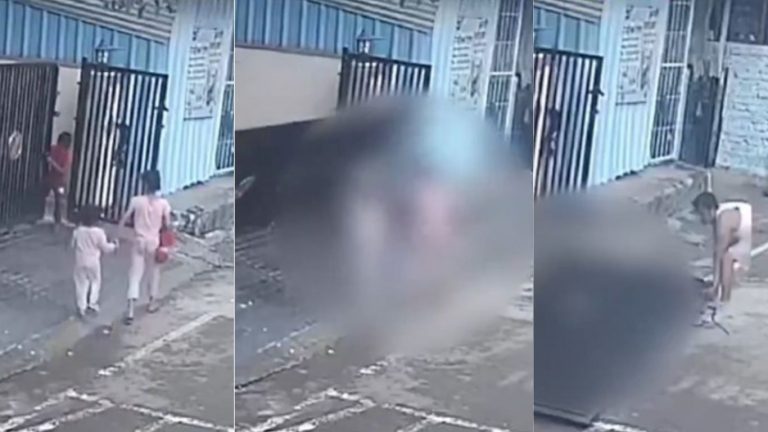 Shocking Video: ఇంటి ఎదుట ఆడుకుంటున్న చిన్నారిపై పడ్డ గేటు.. చివరికి ప్రాణాలు.?