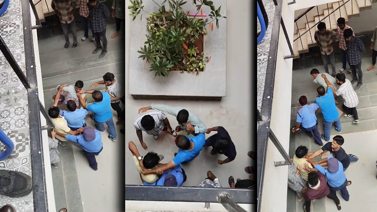 Warangal: వరంగల్ ఎస్ ఆర్ యూనివర్సిటీలో ర్యాగింగ్ కలకలం.. సోషల్ మీడియాలో వైరల్..