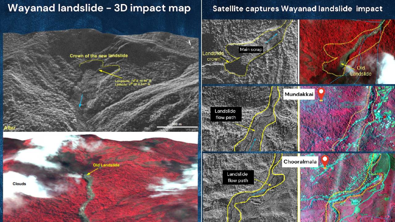 Wayanad Landslide Area