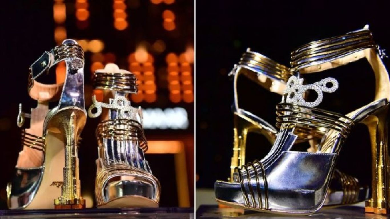 World most expensive shoes: ఏంటి భయ్యా ఈ ‘షూ’ ఖరీదు.. అమ్మడానికి చేశారా లేక షోకేస్ లో పెట్టడానికా..?