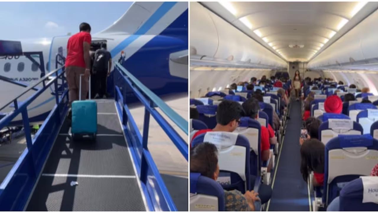 Viral Video: విమానంలో బాయ్ ఫ్రెండ్ కి ప్రపోజ్ చేసిన యువతి.. వీడియో వైరల్