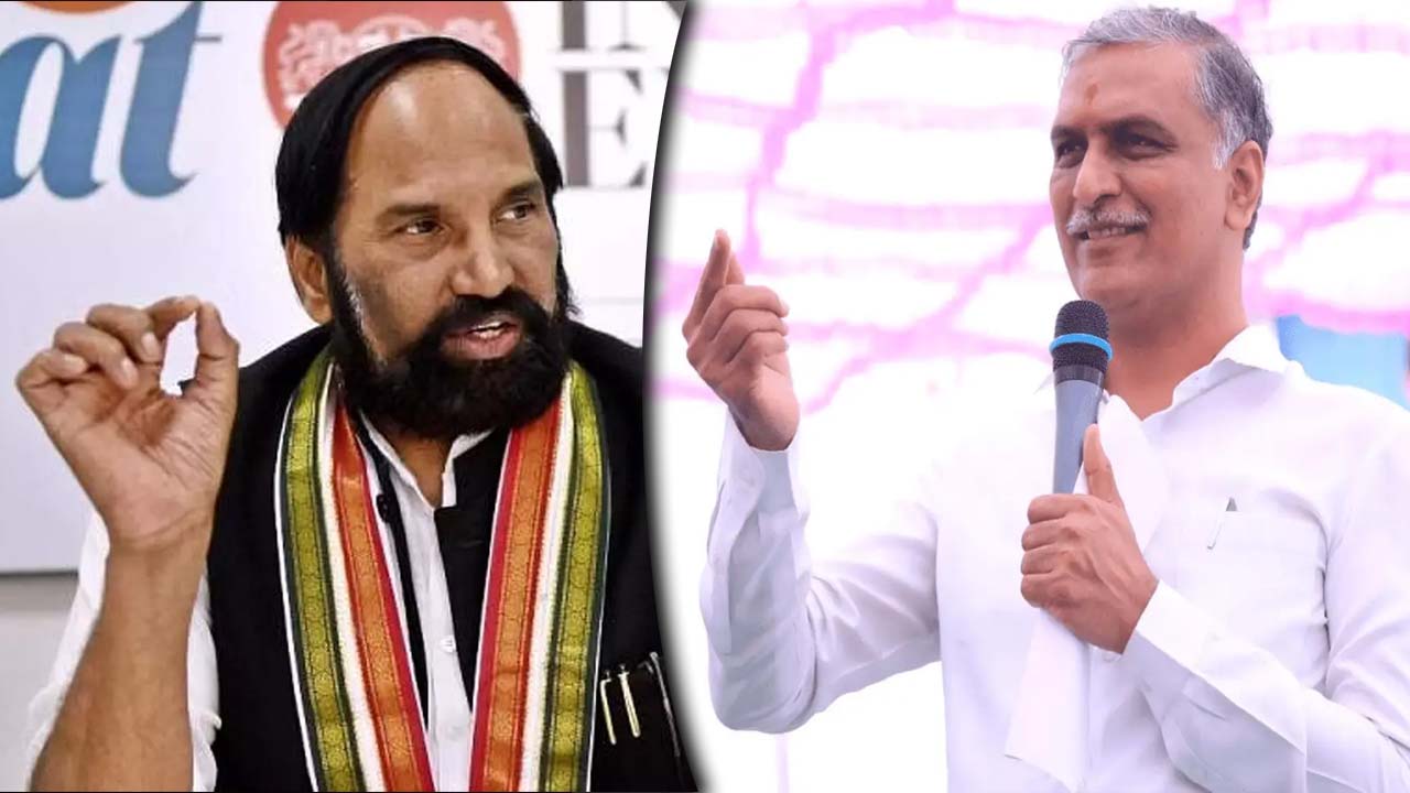 Harish Rao: ఆయకట్టుకు నీళ్లు అందించండి.. ఉత్తమ్ కుమార్ కు హరీష్ రావు లేఖ..