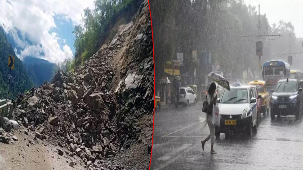 Himachal Landslide: భారీ వర్షాలతో హిమాచల్‌లో విరిగిపడిన కొండచరియలు.. 128 రోడ్లు మూసివేత..!