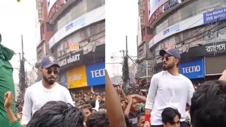 Virat Kohli Doop: బంగ్లాదేశ్ అల్లర్లలో విరాట్ కోహ్లీ డూప్..