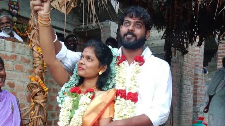 Man kills wife: పెళ్లయిన కొన్ని గంటలకే భార్యను కొడవలితో నరికి చంపిన భర్త..
