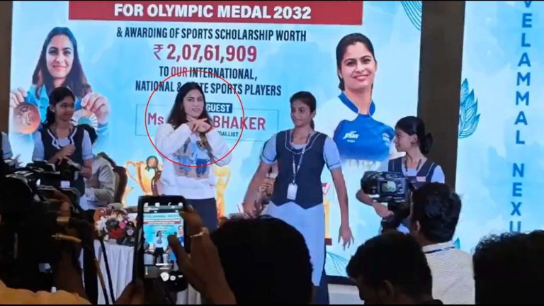 Manu Bhaker video: డ్యాన్స్‌తో అదరగొట్టిన ఒలింపిక్ విజేత మను భాకర్