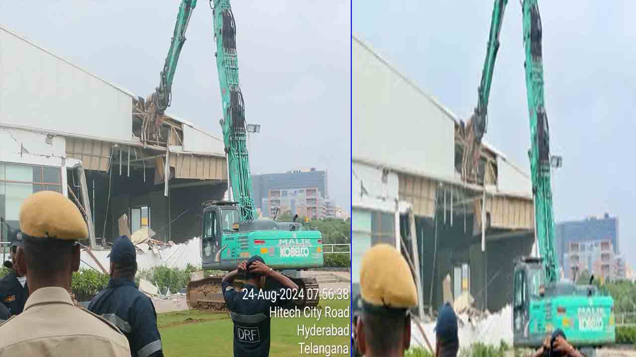 N Convention Demolish: మాదాపూర్‌లోని ఎన్‌ కన్వెన్షన్‌ కూల్చివేత..