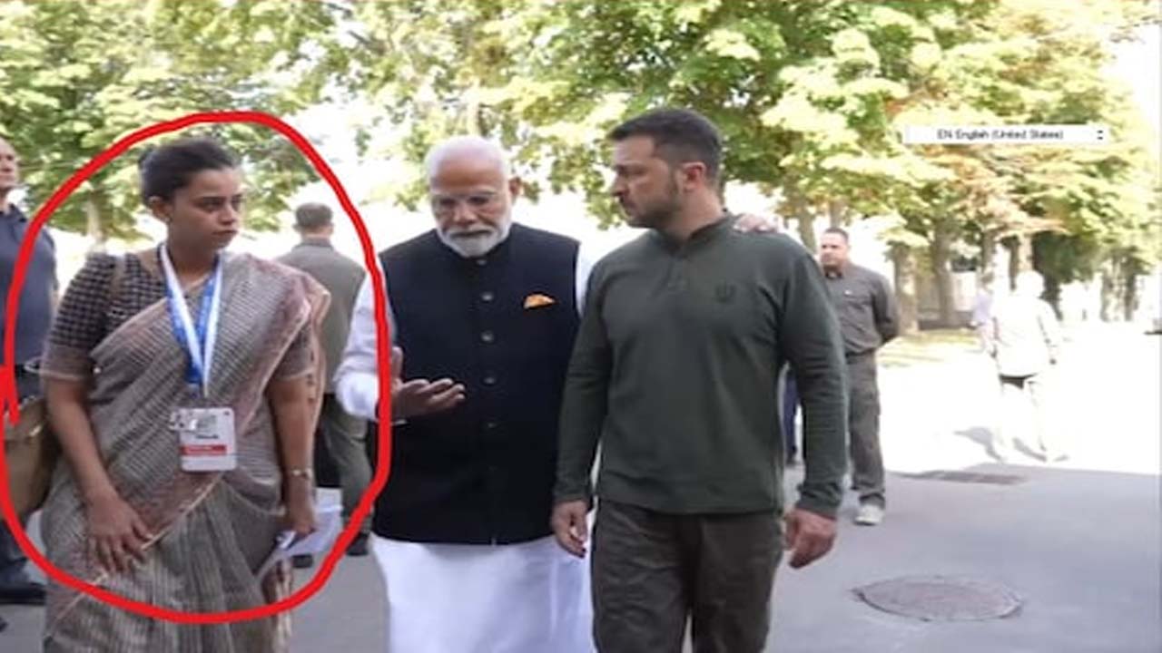 Modi-Zelenskyy: మోడీ- జెలెన్స్కీ పక్కనున్న మహిళ ఎవరో తెలుసా?.. ఎందుకు అంత దగ్గరగా ఉంది?