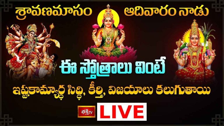 శ్రావణమాసం ఆదివారం నాడు ఈ స్తోత్రాలు వింటే ఇష్టకామ్యార్ధ సిద్ధి, కీర్తి, విజయాలు కలుగుతాయి..