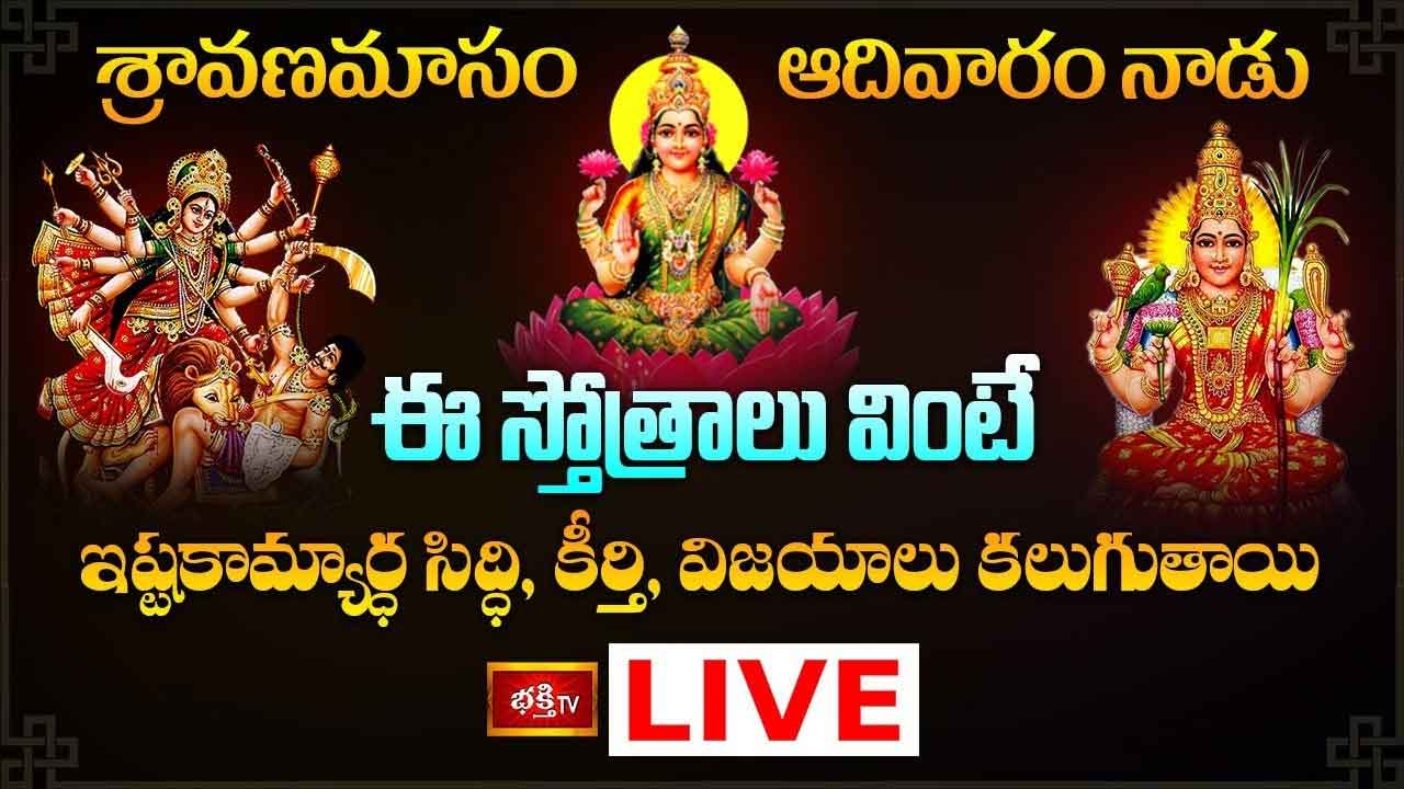 శ్రావణమాసం ఆదివారం నాడు ఈ స్తోత్రాలు వింటే ఇష్టకామ్యార్ధ సిద్ధి, కీర్తి, విజయాలు కలుగుతాయి..