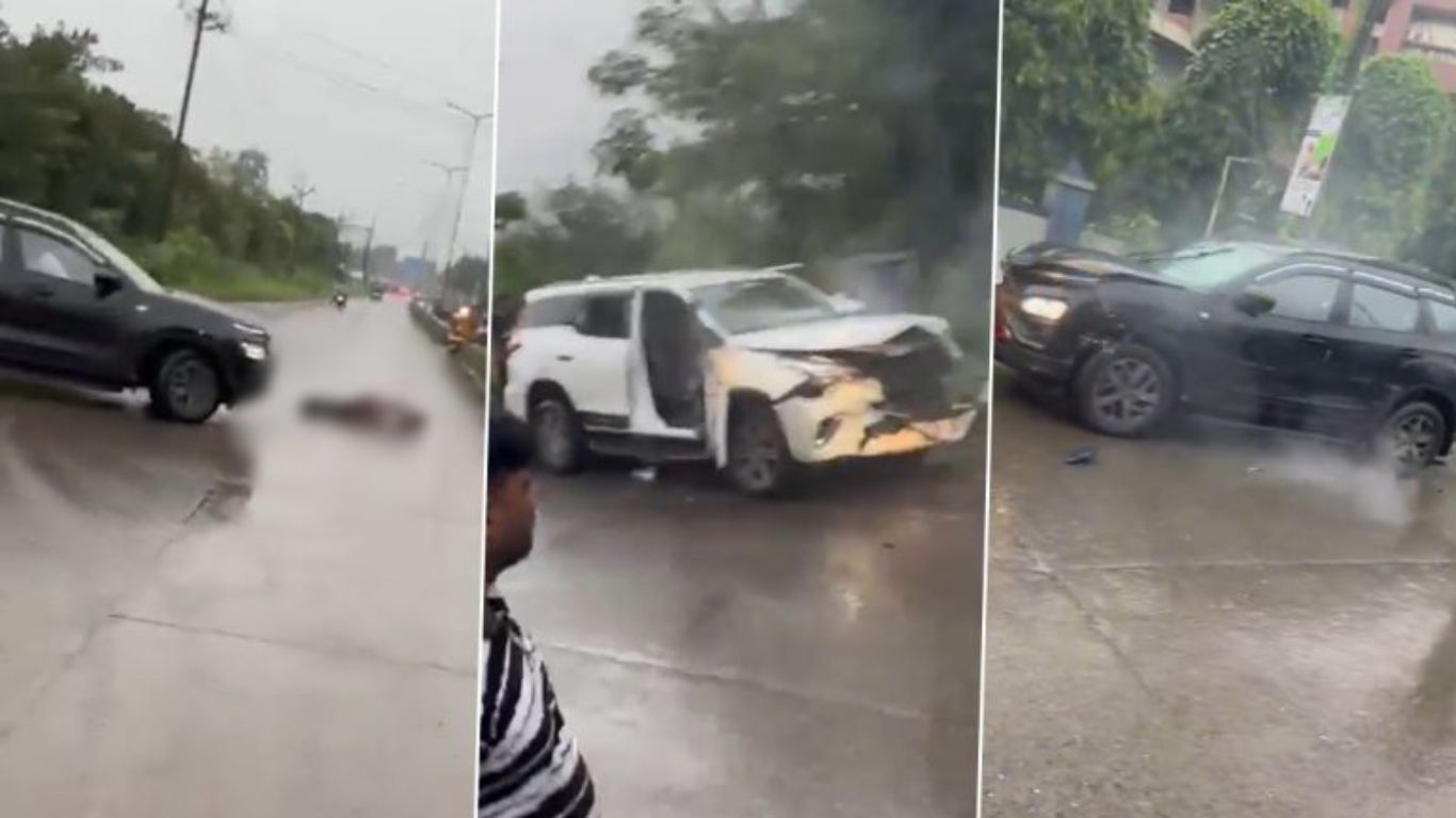 Road Rage Video: హద్దులు దాటిన క్రూరత్వం.. ఉద్దేశపూర్వకంగా మరొక కారును ఢీ కొట్టి..?