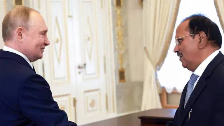Ajit Doval: రష్యా ముందుకు ఉక్రెయిన్ శాంతి ప్రణాళిక.. పుతిన్‌తో అజిత్ దోవల్ భేటీ..