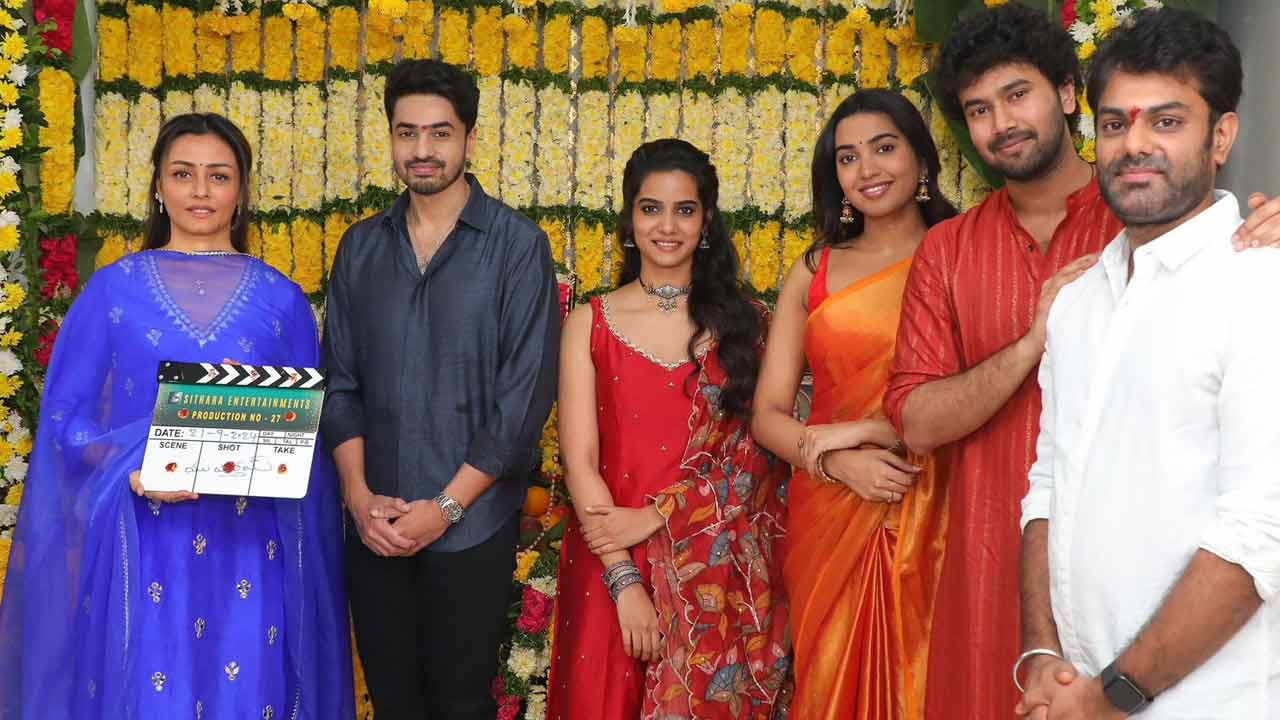 Ashok Galla: అశోక్ గల్లా హీరోగా రొమాంటిక్‌ కామెడీ డ్రామా.. క్లాప్ కొట్టిన నమ్రత