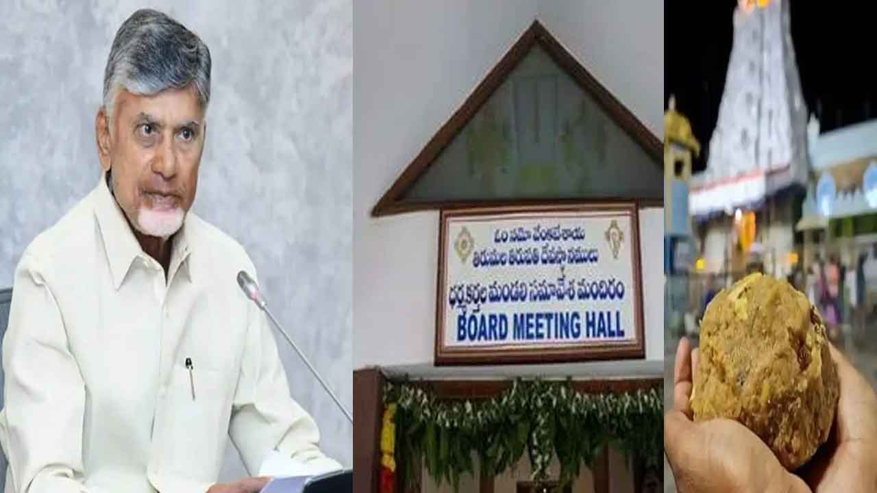 CM Chandrababu: నేడు సీఎం చంద్రబాబుతో టీటీడీ అధికారుల భేటీ..
