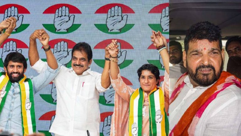 Brij Bhushan: వినేష్ ఫోగట్, బజరంగ్ పునియాలపై మాట్లాడొద్దు.. బ్రిజ్ భూషణ్‌కి బీజేపీ సలహా..