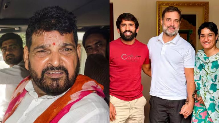 Brij Bhushan Sharan Singh: ఇది కాంగ్రెస్ కుట్ర, ఆరోపణలపై కంటతడి.. వినేష్ ఫోగట్ చేరికపై బ్రిజ్ భూషన్