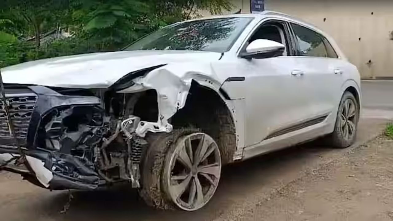 Car Accident: ఆడి కారుతో ఢీకొట్టి పరారీలోకి వెళ్లిపోయిన బీజేపీ అధ్యక్షుడి కుమారుడు..