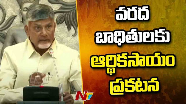 CM Chandrababu: వరద బాధితుల కోసం ప్రత్యేక ప్యాకేజీ ప్రకటన.. నీట మునిగిన ఇళ్లకు రూ.25వేలు