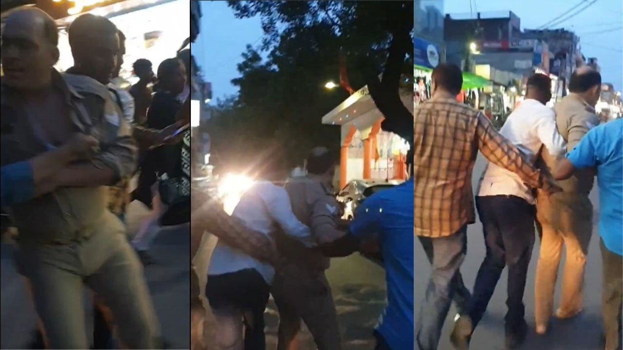 Constable Bribe: లంచం తీసుకుంటుండగా రెడ్ హ్యాండెడ్‌గా పట్టుబడ్డ కానిస్టేబుల్‌.. ఈడ్చుకెళ్లిన విజిలెన్స్ బృందం..