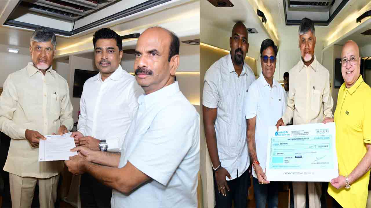 CM Flood Relief: మేము సైతం.. ముఖ్యమంత్రి సహాయ నిధికి విరాళాల వెల్లువ