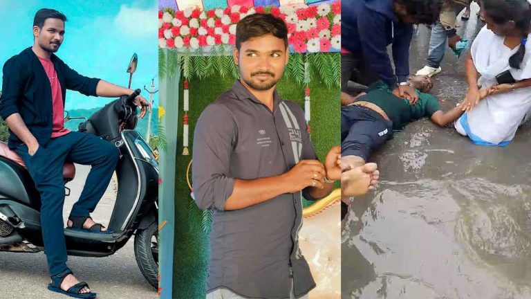 Vijayawada Floods: వరద ముంపు ప్రాంతంలో విషాదం.. భోజనం తెచ్చేందుకు వెళ్లి విద్యుత్ షాక్‌తో యువకుడు మృతి