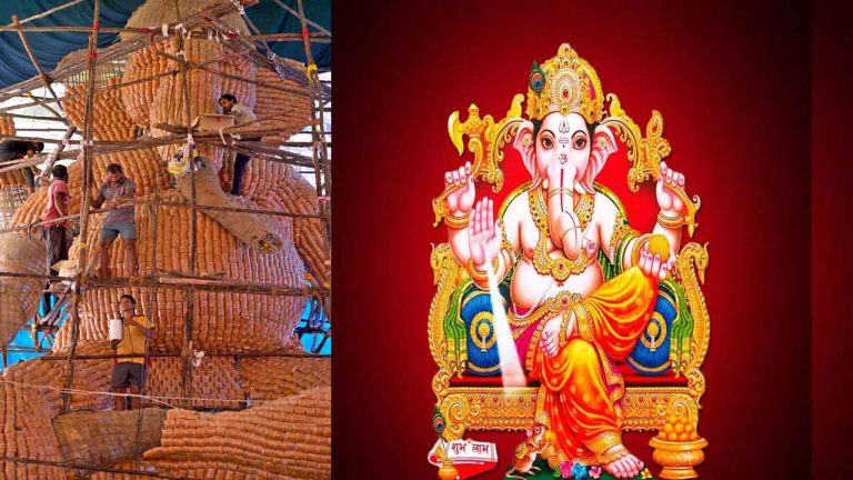 Ganesh Chaturthi: ఘనంగా గణేష్ ఉత్సవాలు.. ప్రత్యేక ఆకర్షణగా 75 అడుగుల బెల్లం వినాయకుడు