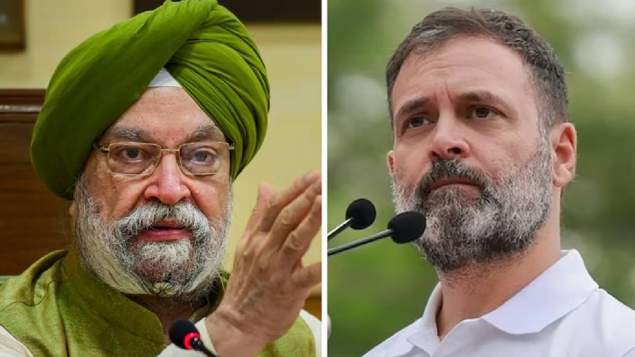 Hardeep Singh Puri: రాహుల్ గాంధీది “పాకిస్తాన్ జాతిపిత” మనస్తత్వం.. కేంద్రమంత్రి ఫైర్..