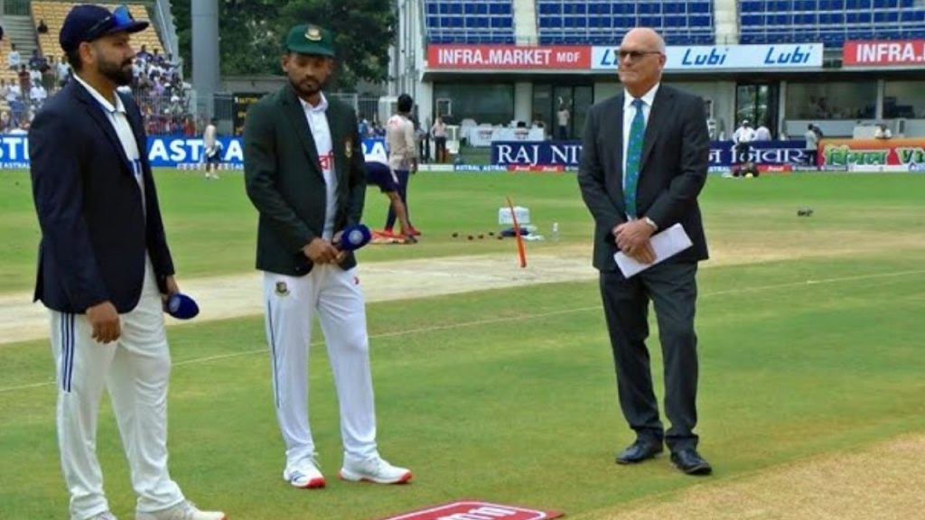 Ind Vs Ban 2d Test Toss