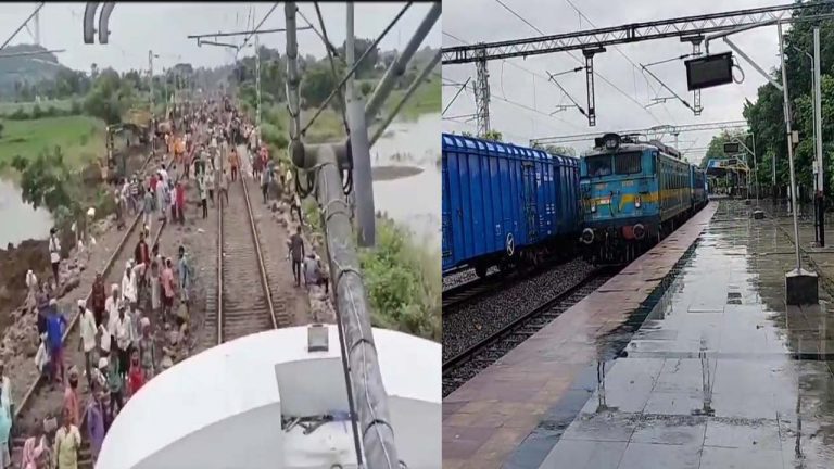 Intikanne Railway Track: ఇంటికన్నె-కేసముద్రం మధ్య రైల్వే ట్రాక్ పనులు పూర్తి.. ట్రాక్ పై ట్రయల్ రన్
