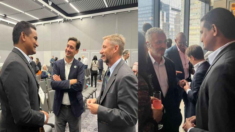 Minister Kondapalli Srinivas in New York: న్యూయార్క్‌లో ఏపీ మంత్రి పర్యటన.. ప్రపంచ బ్యాంకు ప్రతినిధులతో భేటీ