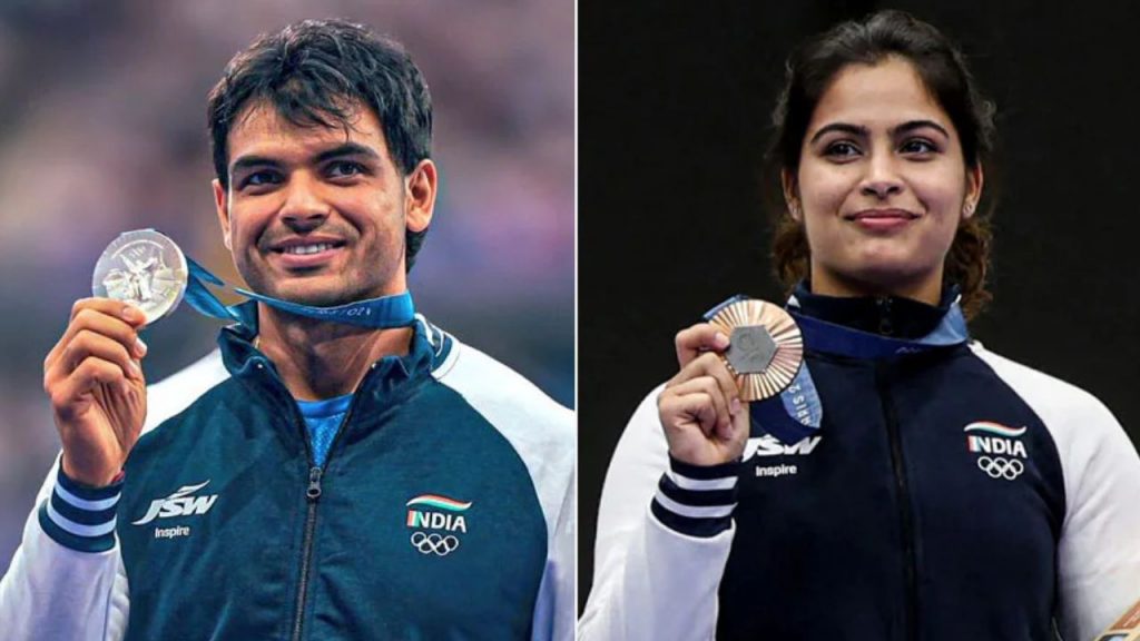 Neeraj Chopra, Manu Bhaker