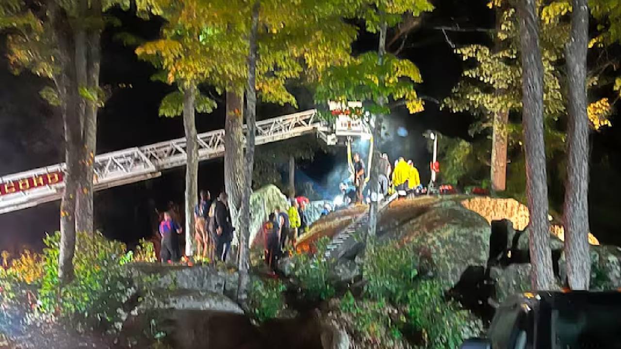 America : గుండ్రాళ్ల మధ్య తొమ్మిది గంట పాటు నరకం..  రెస్క్యూ టీం ఏం చేసిందంటే ?