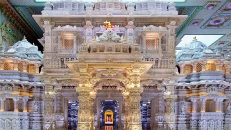 PM Modi :  ప్రధాని మోదీ అమెరికా పర్యటనకు ముందు హిందూ దేవాలయంపై ఖలిస్తాన్ల దాడి