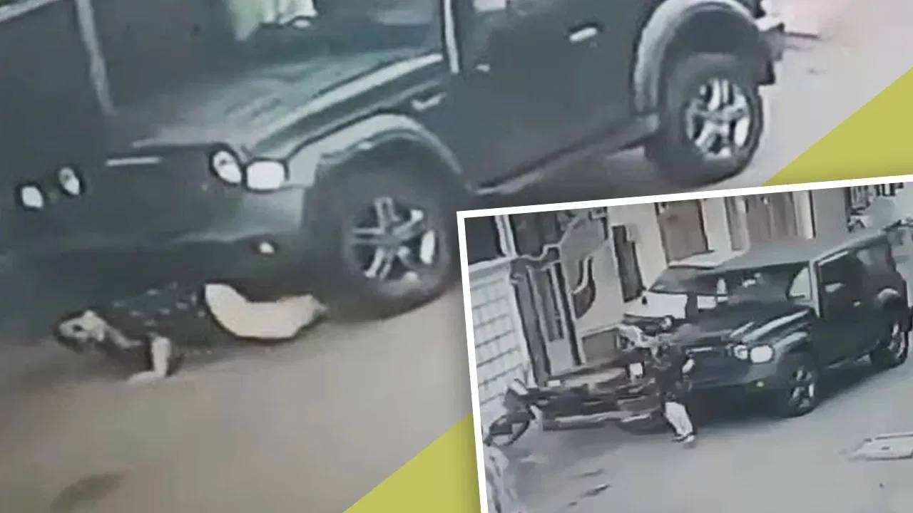 Uttarpradesh : మైనర్ కొడుకుకు కారు ఇచ్చిన తండ్రి.. రోడ్డు పై బీభత్సం