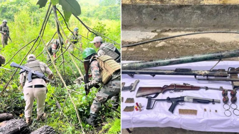 Manipur : మణిపూర్లో పోలీసుల సెర్చ్ ఆపరేషన్.. భారీగా ఆయుధాలు, మందుగుండు సామాగ్రి స్వాధీనం