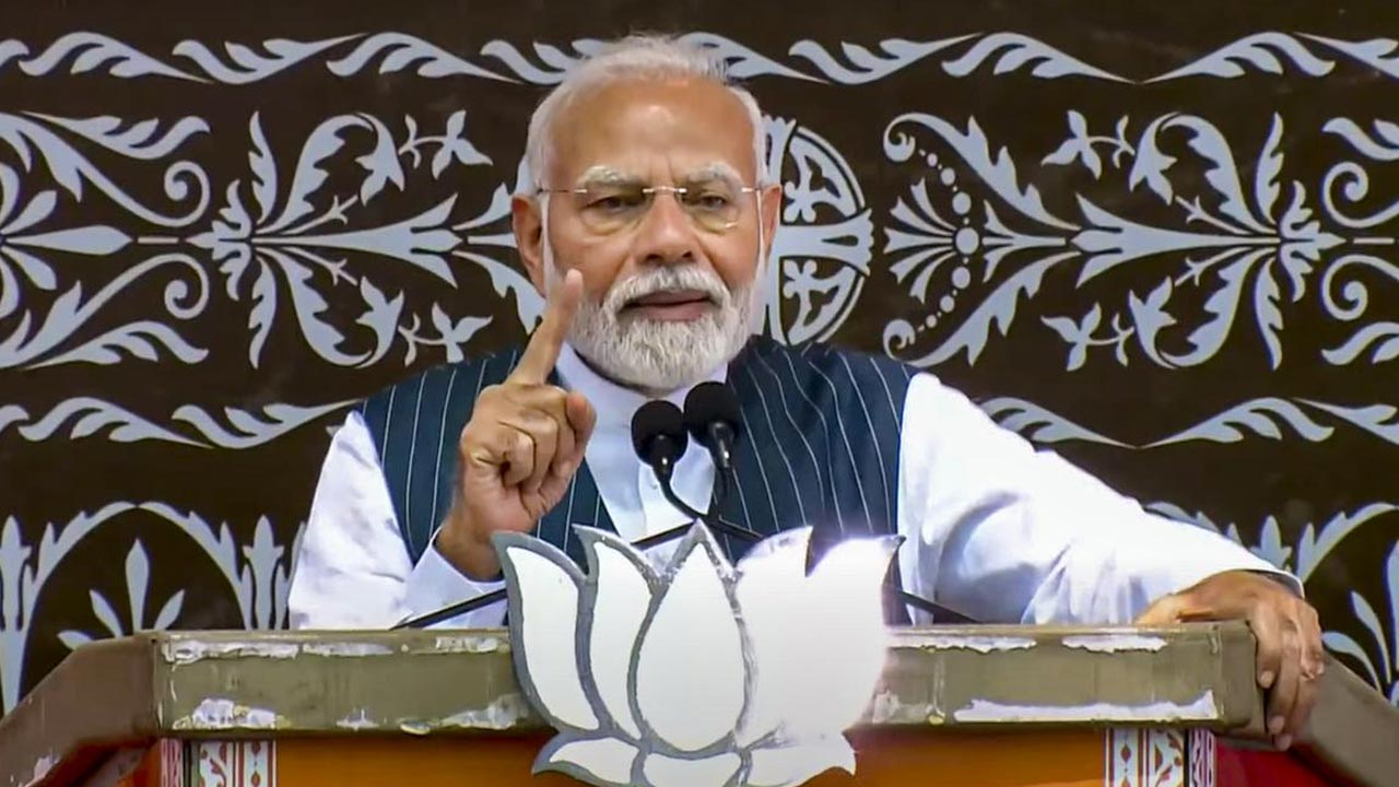 PM Modi: పీడీపీ, నేషనల్ కాన్ఫరెన్స్, కాంగ్రెస్‌ పార్టీలపై ప్రధాని మోడీ తీవ్ర విమర్శలు..